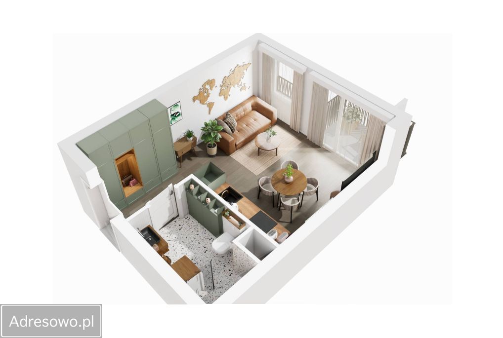 Mieszkanie 1-pokojowe Poznań Jeżyce, ul. Józefa Ignacego Kraszewskiego. Zdjęcie 5