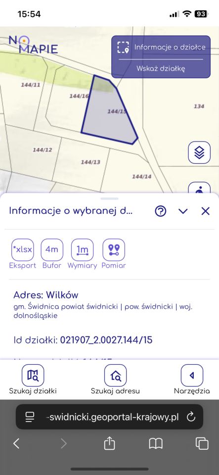 Działka budowlana Wilków. Zdjęcie 3