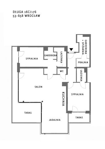 Mieszkanie 3-pokojowe Wrocław Stare Miasto, ul. Długa. Zdjęcie 25