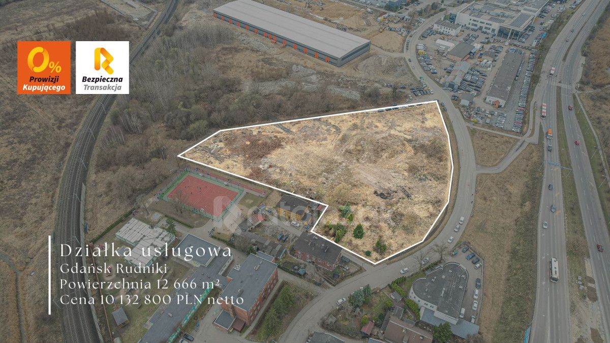 Działka inwestycyjna Gdańsk Rudniki, ul. Prosta. Zdjęcie 1
