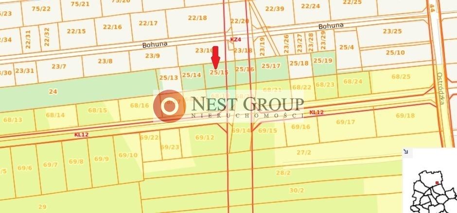 Działka budowlana Warszawa Białołęka, ul. Ostródzka. Zdjęcie 3