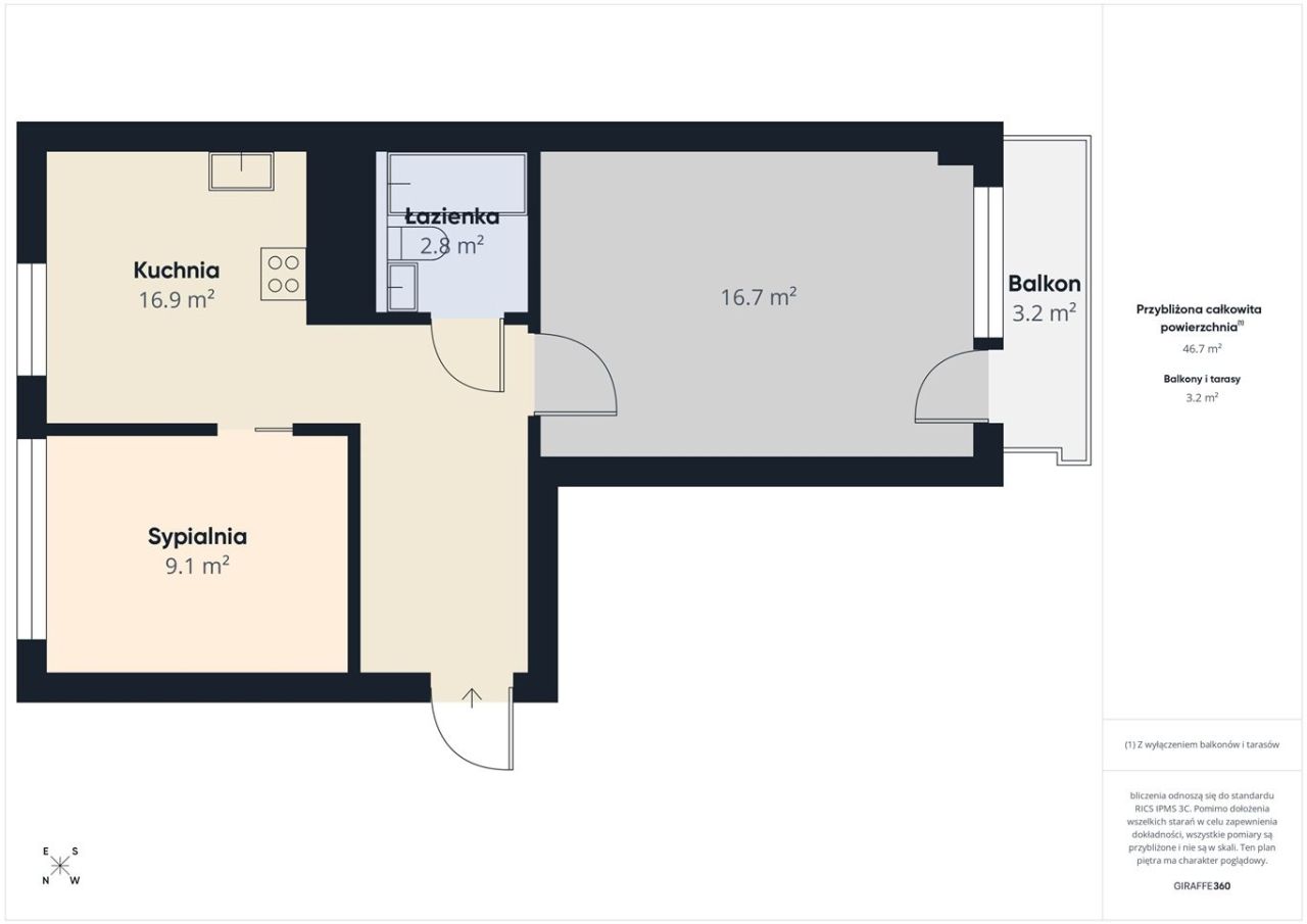 Mieszkanie 2-pokojowe Dąbrowa Górnicza Gołonóg, ul. Marcina Kasprzaka. Zdjęcie 22