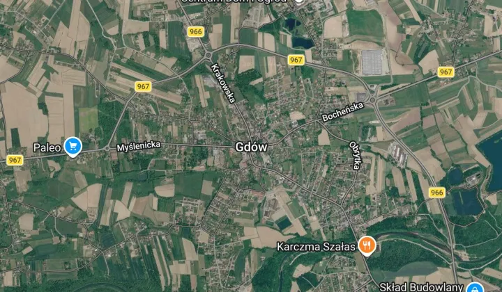 Działka rolna Gdów Grzybowa, Gdowska