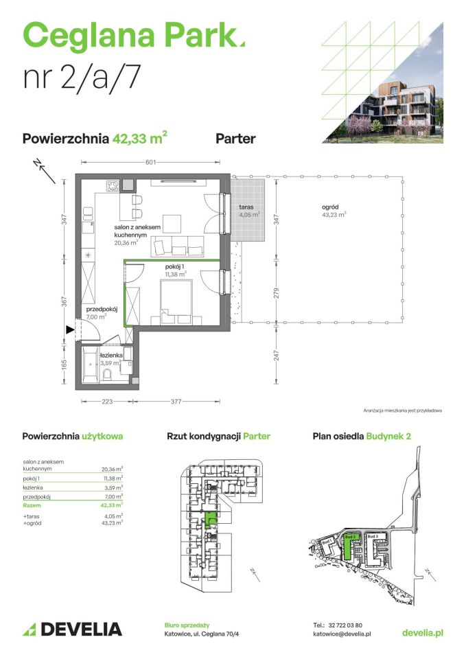 Mieszkanie 2-pokojowe Katowice Brynów, ul. Ceglana. Zdjęcie 7