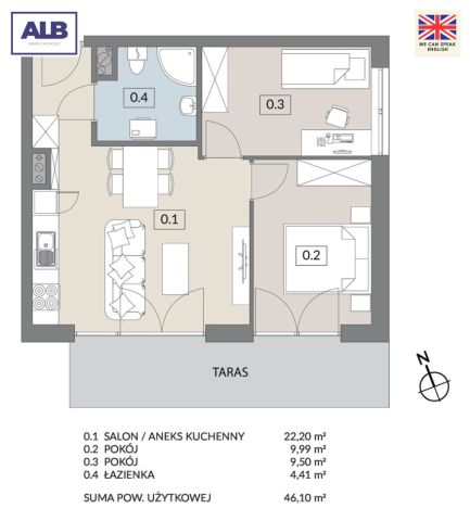 Mieszkanie 3-pokojowe Poznań Naramowice, ul. Maków Polnych. Zdjęcie 10