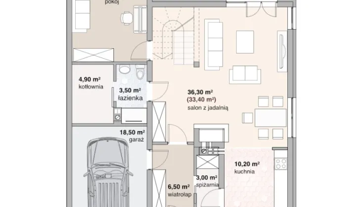 bliźniak, 4 pokoje Kwilcz, ul. Dworcowa