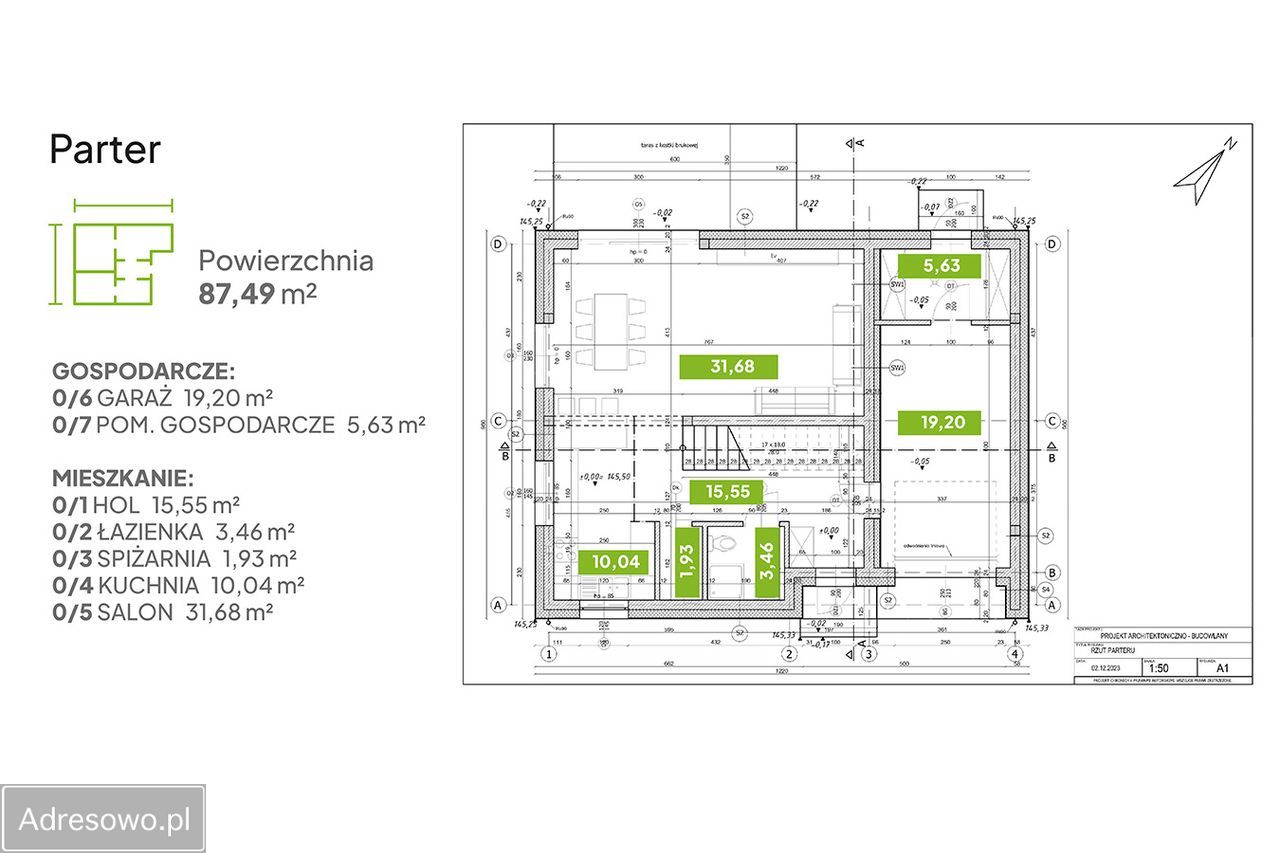 dom wolnostojący, 4 pokoje Juchnowiec Dolny, ul. Leśna. Zdjęcie 6