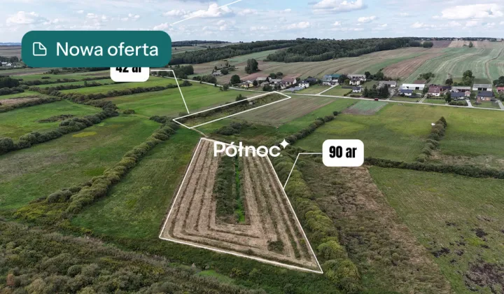 Działka budowlana Niemirówek-Kolonia
