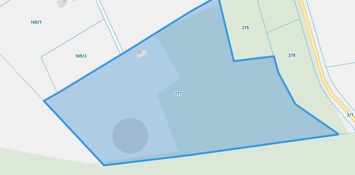 Działka rolna Głuchów. Zdjęcie 1