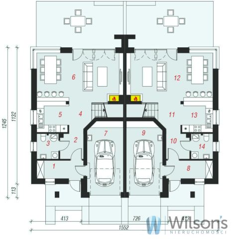 bliźniak, 4 pokoje Głosków. Zdjęcie 10