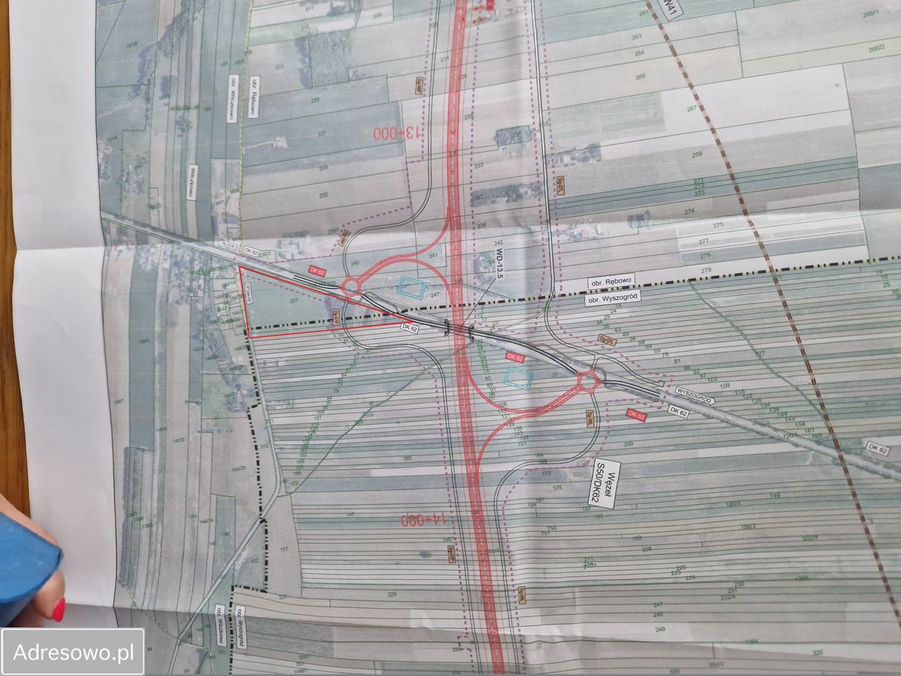 Działka inwestycyjna Rębowo. Zdjęcie 2