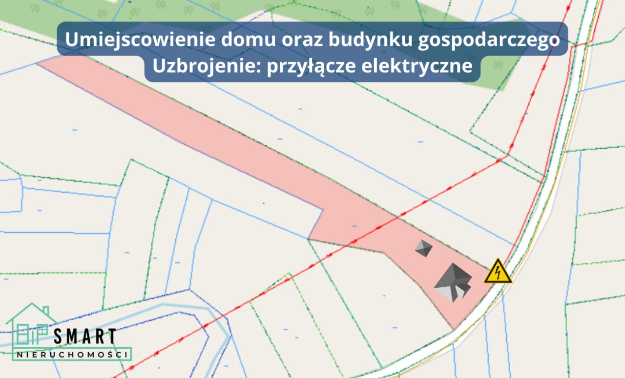Działka budowlana Zbydniów, ul. Dąbie. Zdjęcie 3