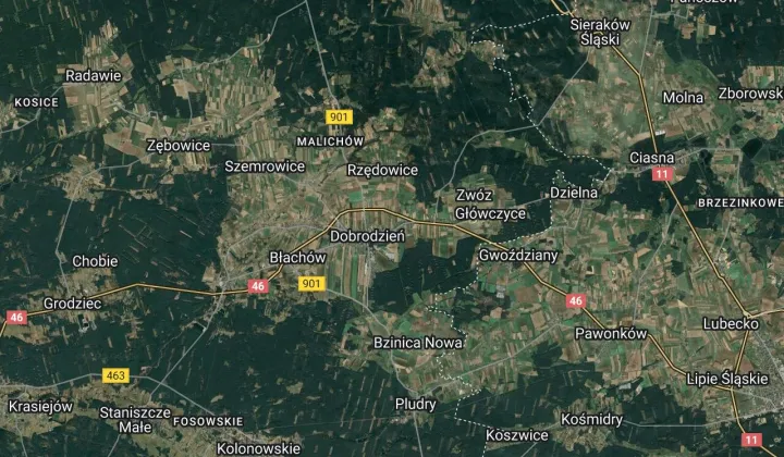 Działka budowlana Dobrodzień, ul. Lubliniecka