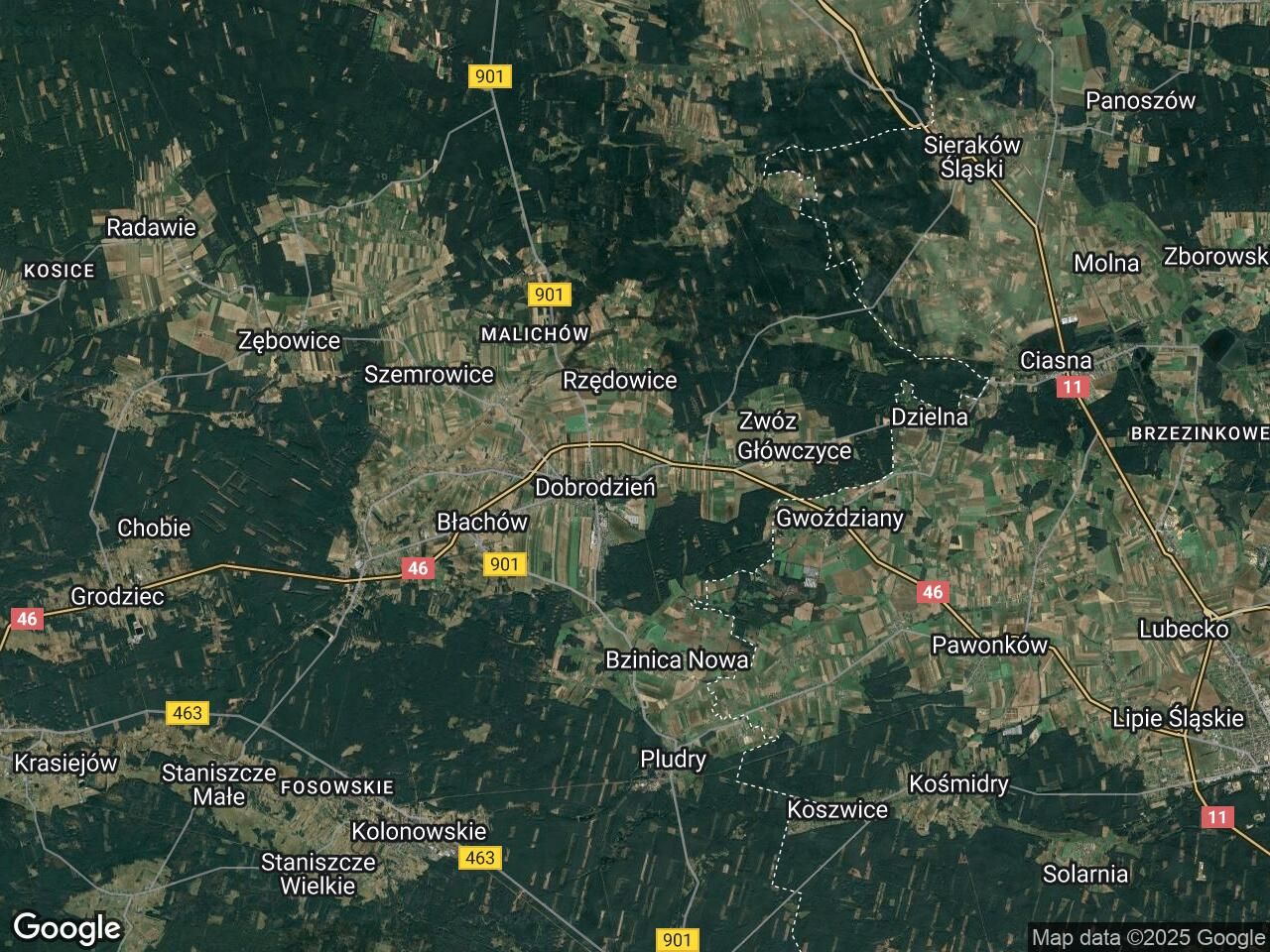 Działka budowlana Dobrodzień, ul. Lubliniecka