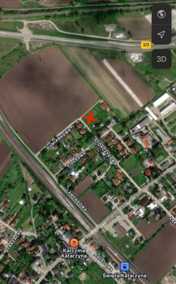 Działka budowlana Święta Katarzyna. Zdjęcie 3