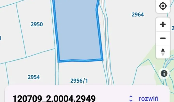 Działka rolna Lubomierz