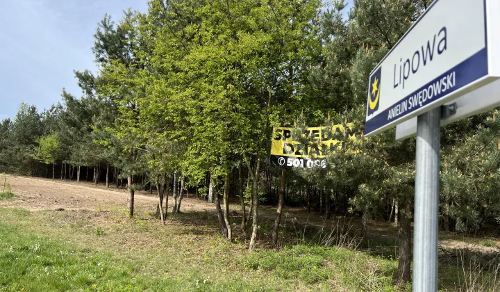 Działka budowlana Anielin Swędowski