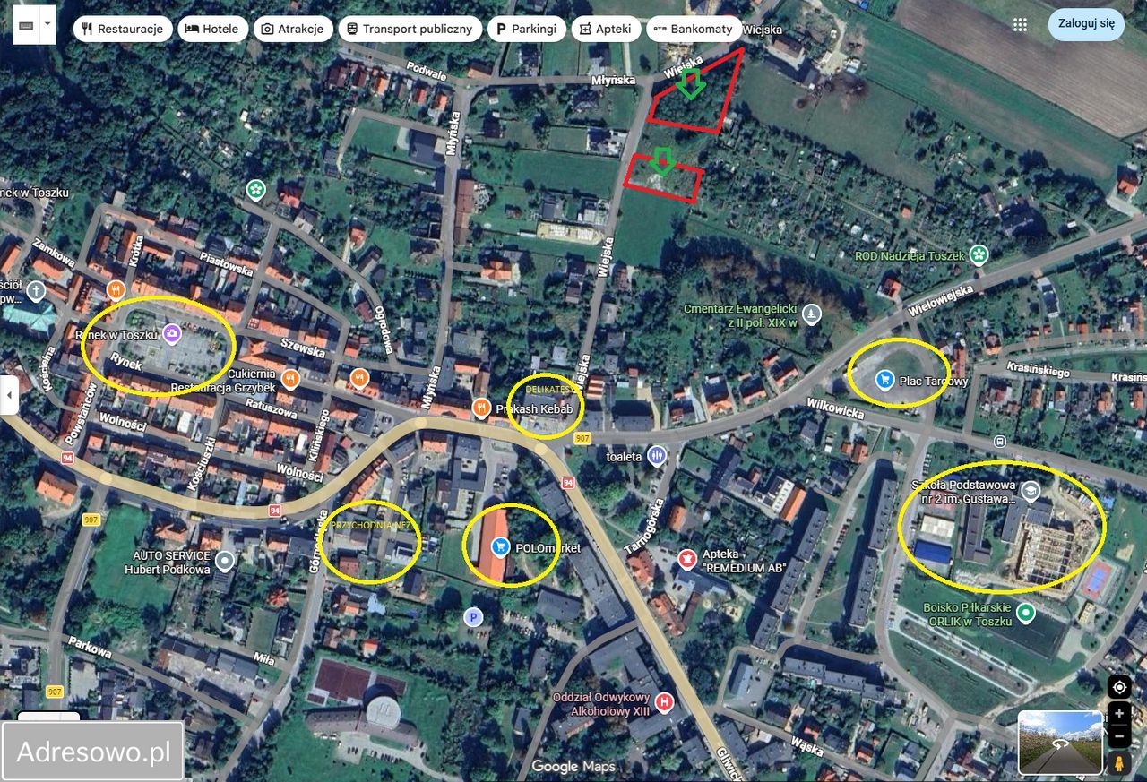 Działka budowlana Toszek, ul. Wiejska. Zdjęcie 9