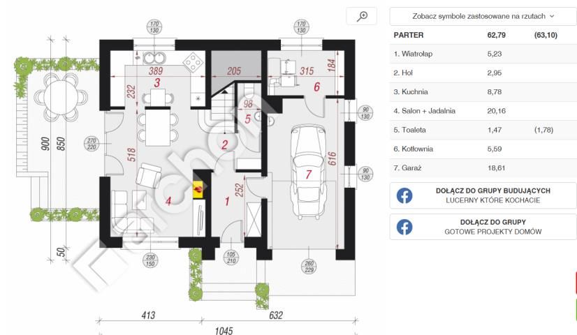 dom wolnostojący, 3 pokoje Dąbrówka. Zdjęcie 2