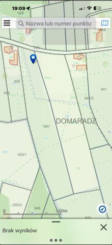Działka siedliskowa Domaradz Kozuby. Zdjęcie 9