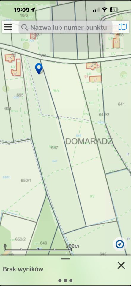 Działka siedliskowa Domaradz Kozuby. Zdjęcie 9