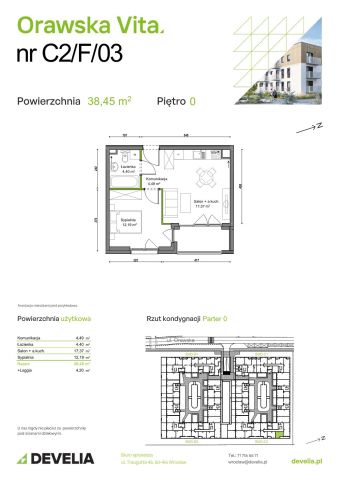 Mieszkanie 2-pokojowe Wrocław Ołtaszyn, ul. Orawska. Zdjęcie 8