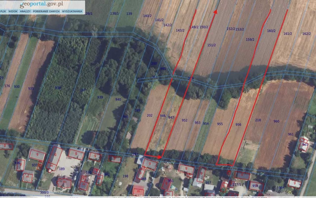 Działka rolno-budowlana Imbramowice. Zdjęcie 7