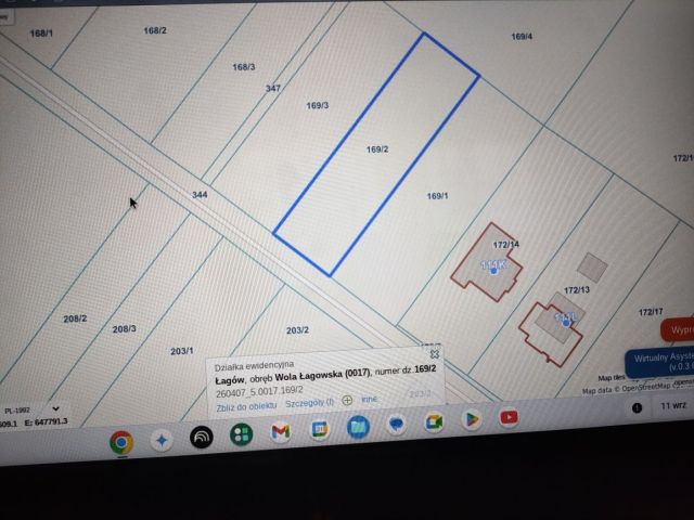 Działka rolno-budowlana Wola Łagowska. Zdjęcie 1