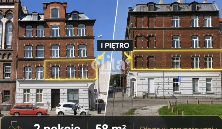 Mieszkanie 2-pokojowe Gdańsk Śródmieście, ul. Osiek