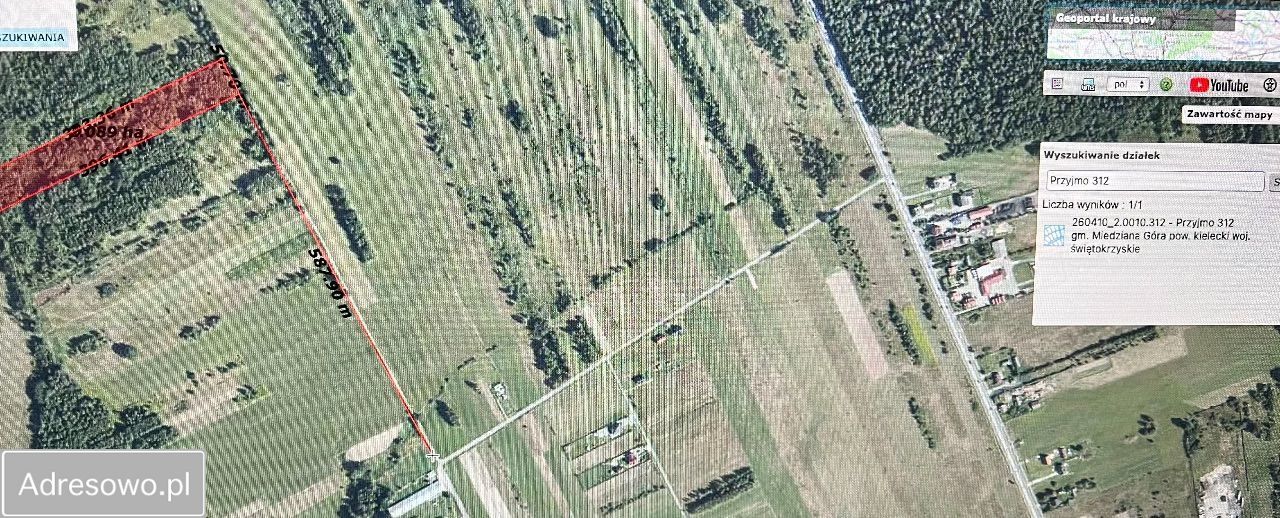 Działka budowlana Przyjmo, ul. Lipowa