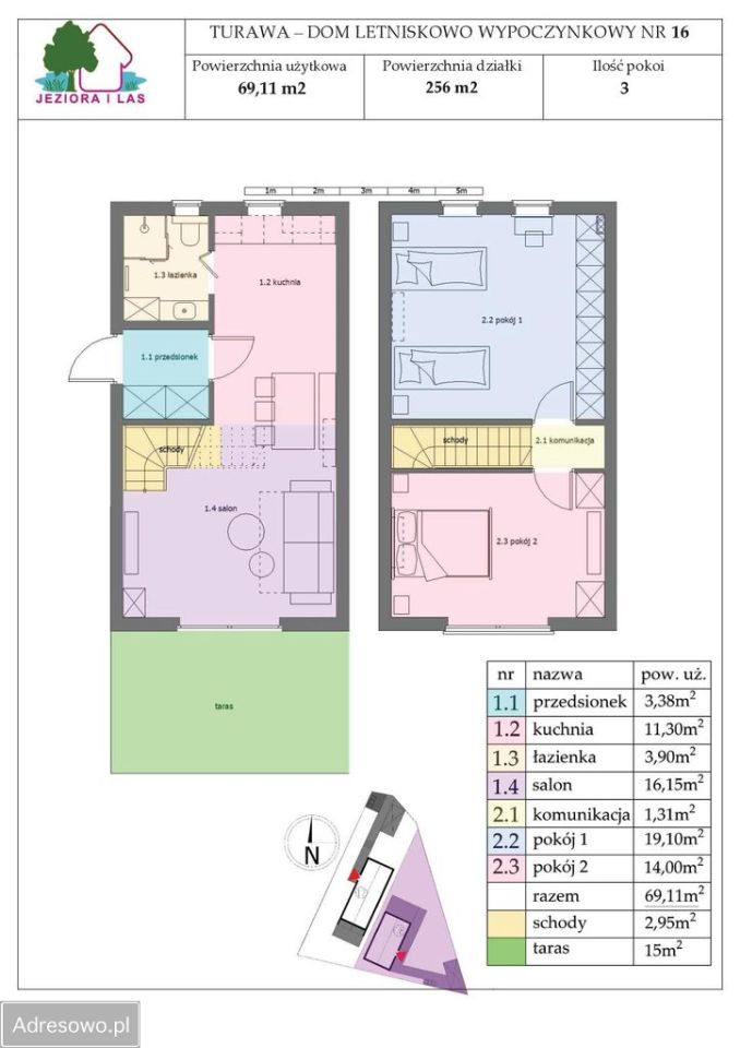 Działka inwestycyjna Turawa, ul. Wędkarska. Zdjęcie 5