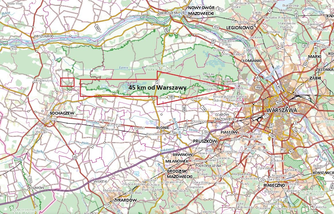 Działka budowlana Konary, ul. Brzozowa. Zdjęcie 6