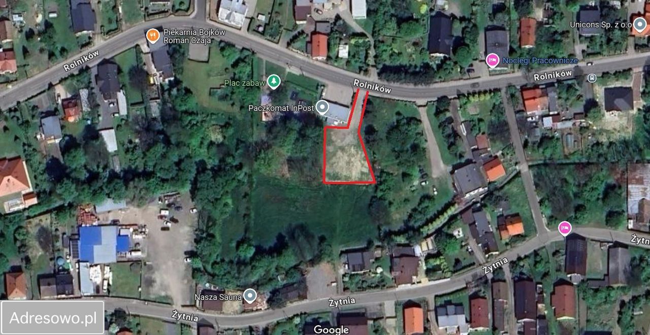 Działka budowlana Gliwice Bojków