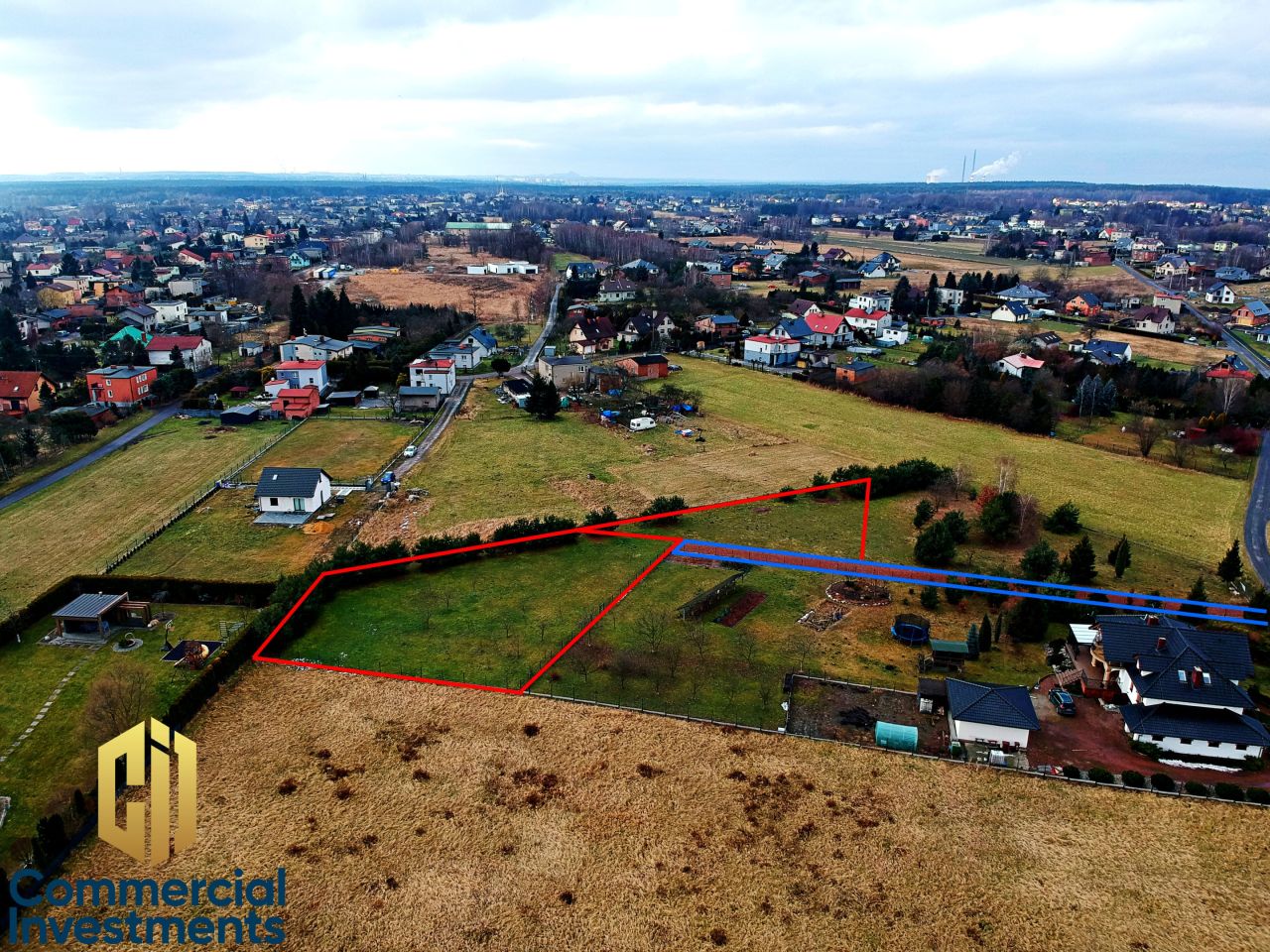 Działka budowlana Rybnik Kamień pod Rzędówką, ul. Sąsiedzka. Zdjęcie 5