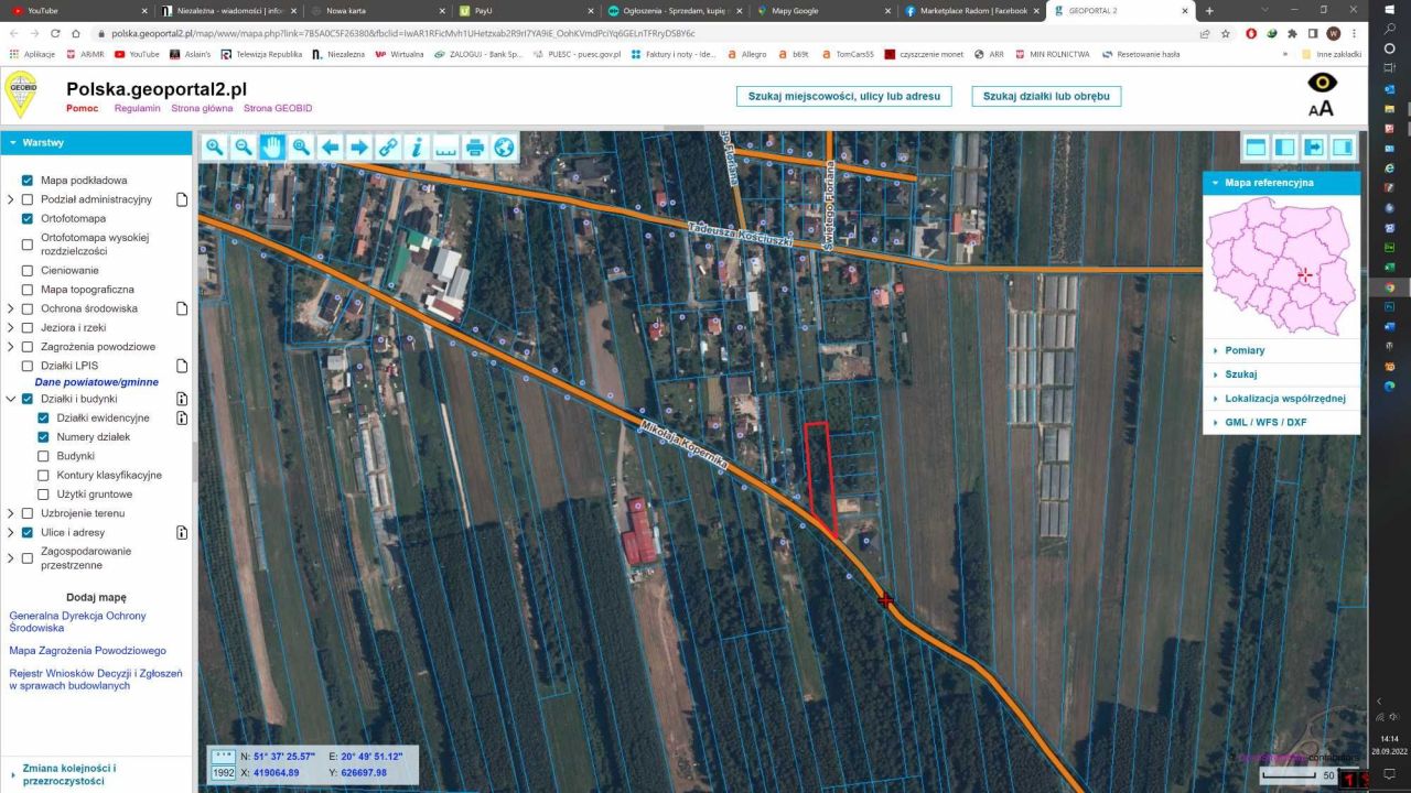 Działka budowlana Wyśmierzyce, ul. Mikołaja Kopernika. Zdjęcie 2