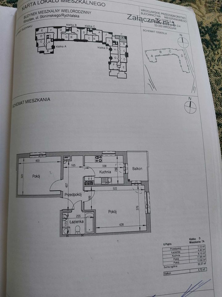 Mieszkanie 2-pokojowe Wrocław Śródmieście, ul. Rychtalska. Zdjęcie 7