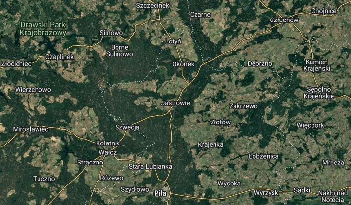 Działka rolna Jastrowie Wądołek