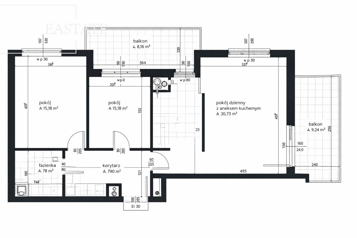 Mieszkanie 3-pokojowe Warszawa Bemowo, ul. Dywizjonu 303. Zdjęcie 19