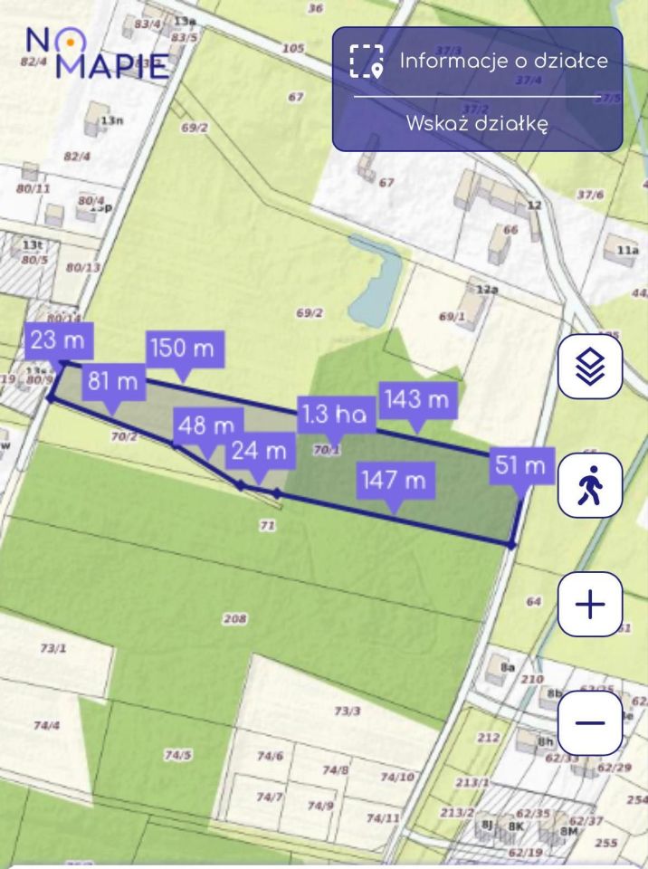 Działka budowlana Piszkawa. Zdjęcie 3
