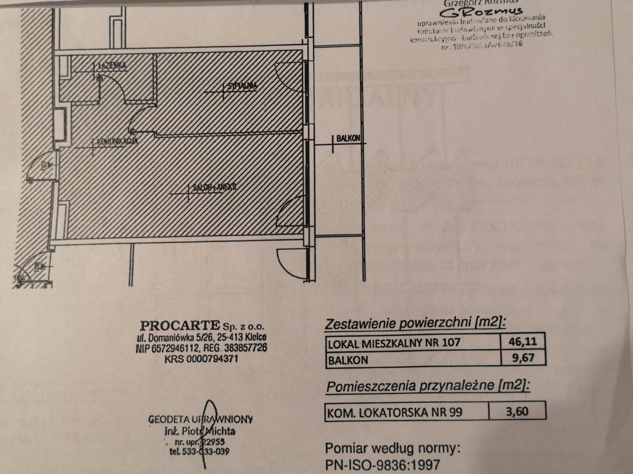 Mieszkanie 2-pokojowe Kielce Szydłówek, ul. Klonowa. Zdjęcie 9