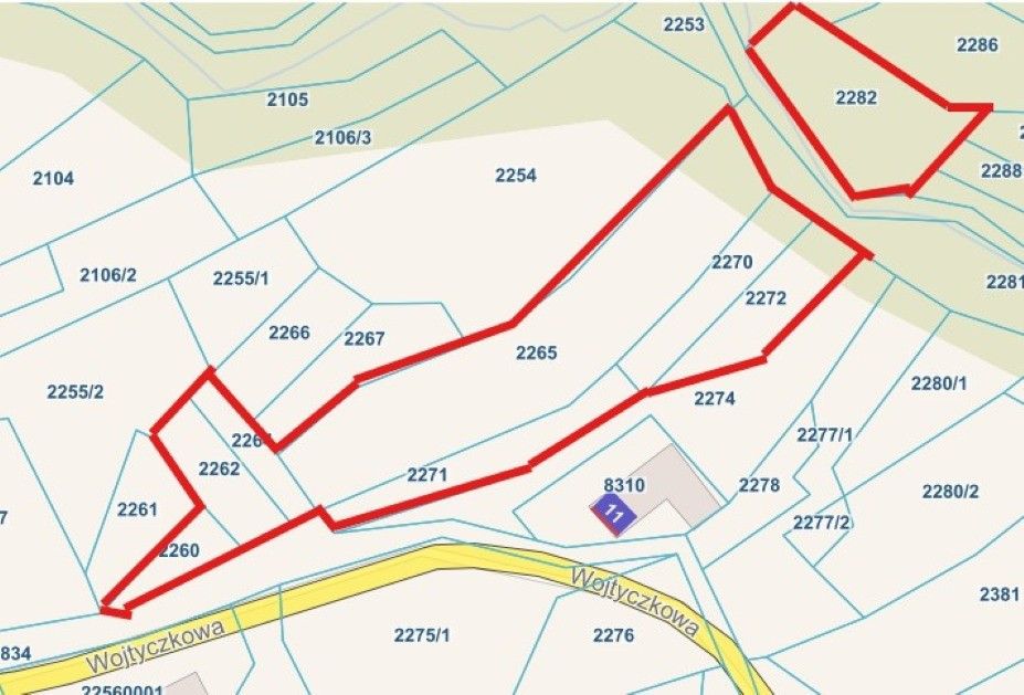 Działka budowlana Korbielów Korbielów Górny, ul. Wojtyczkowa. Zdjęcie 4