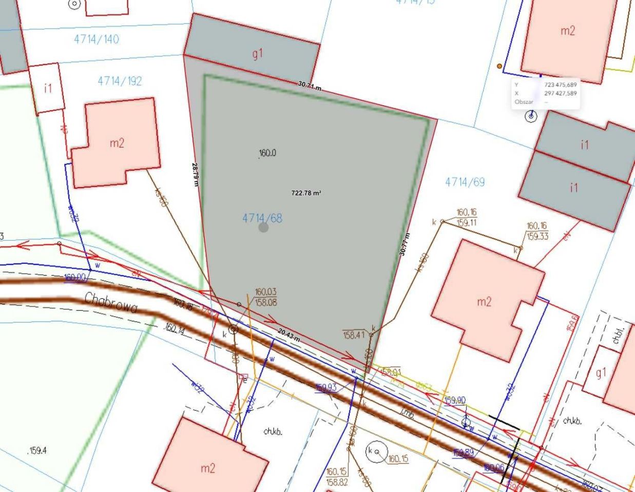 Działka budowlana Nisko, ul. Chabrowa. Zdjęcie 5