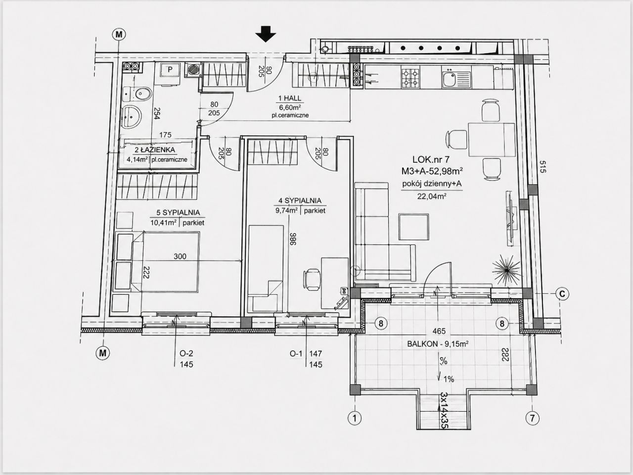 Mieszkanie 3-pokojowe Radzymin Centrum, ul. Władysława Reymonta. Zdjęcie 14