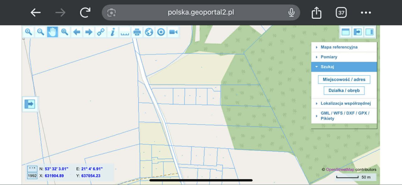 Działka budowlana Płozy. Zdjęcie 2