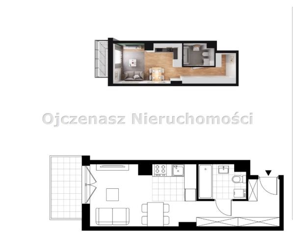 Mieszkanie 1-pokojowe Bydgoszcz Śródmieście. Zdjęcie 7