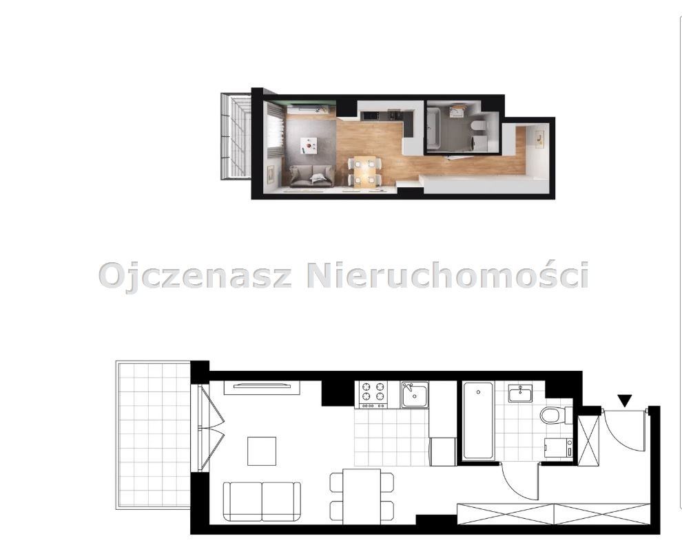 Mieszkanie 1-pokojowe Bydgoszcz Śródmieście. Zdjęcie 7