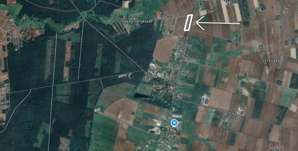 Działka budowlana Zatory, ul. Jana Pawła II. Zdjęcie 3