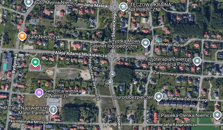 Działka rolna Niemcz, ul. Juliusza Słowackiego / Jeździecka