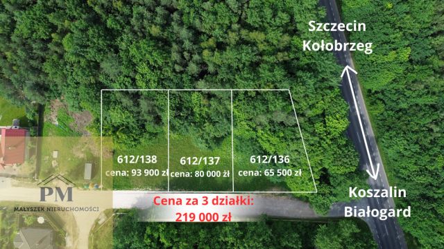 Działka budowlana Daszewo. Zdjęcie 1