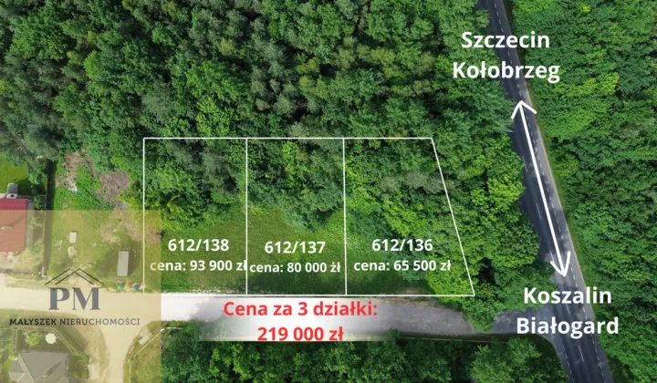 Działka budowlana Daszewo